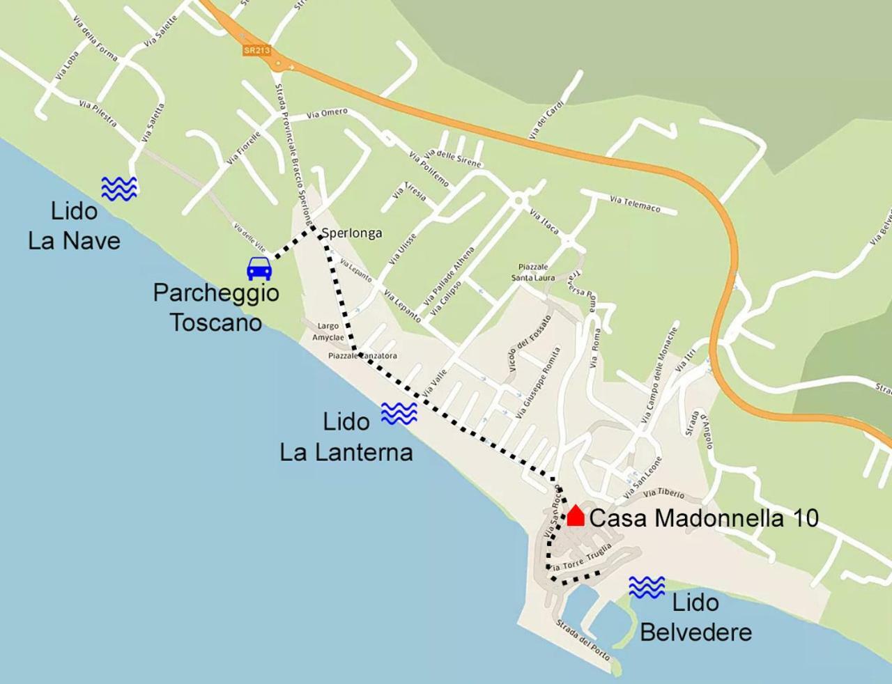 Casa Vacanza Madonnella 10 Sperlonga Zewnętrze zdjęcie